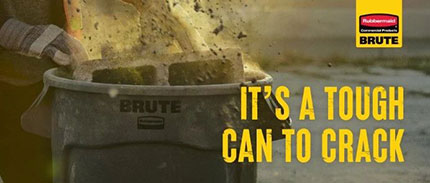 你知道吗？BRUTE? 产品系列能够提升您的废弃物管理效率！