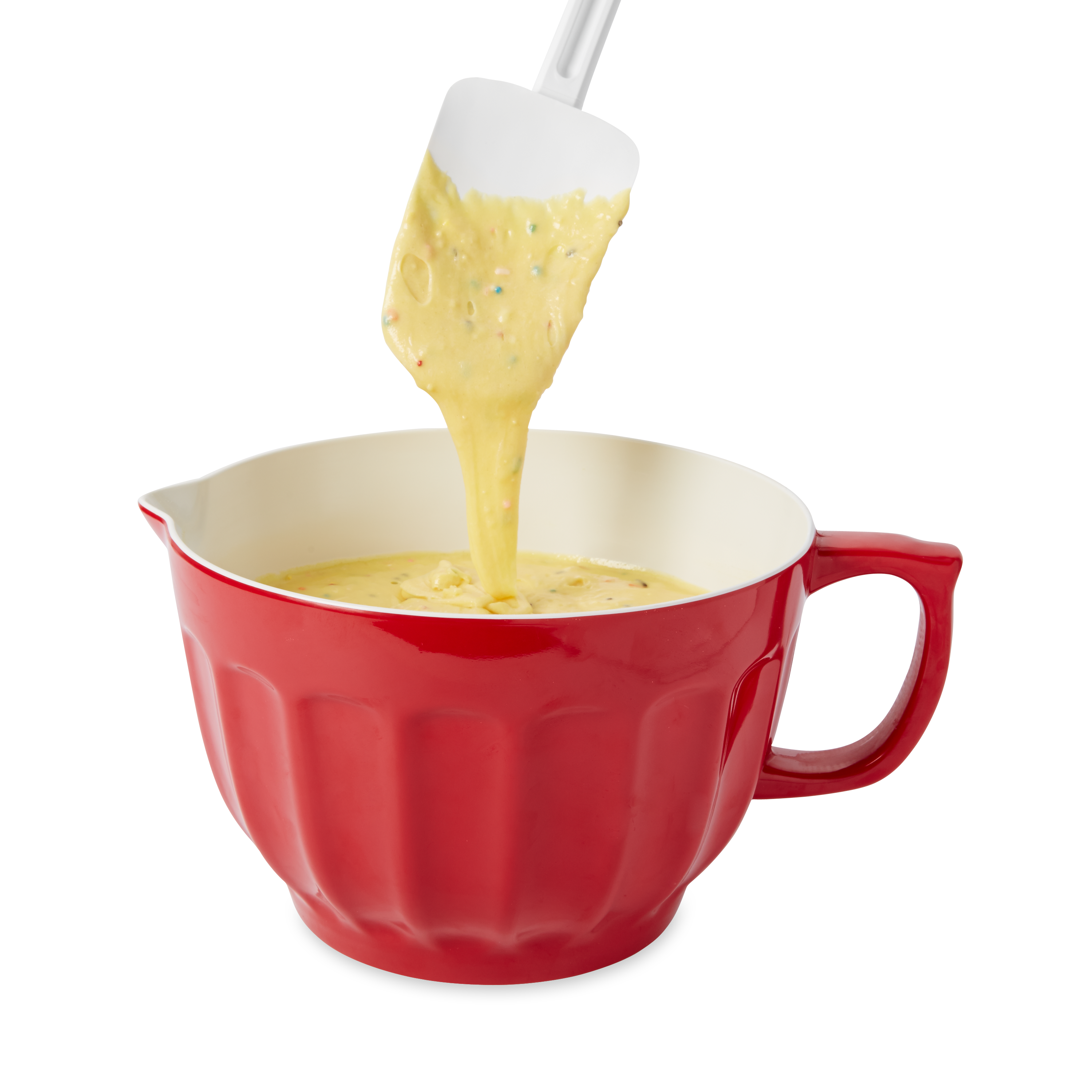 乐柏美商务用品抹刀兼具传统平头刮片与勺形铲头，轻松应对刮取、舀取及涂抹需求。