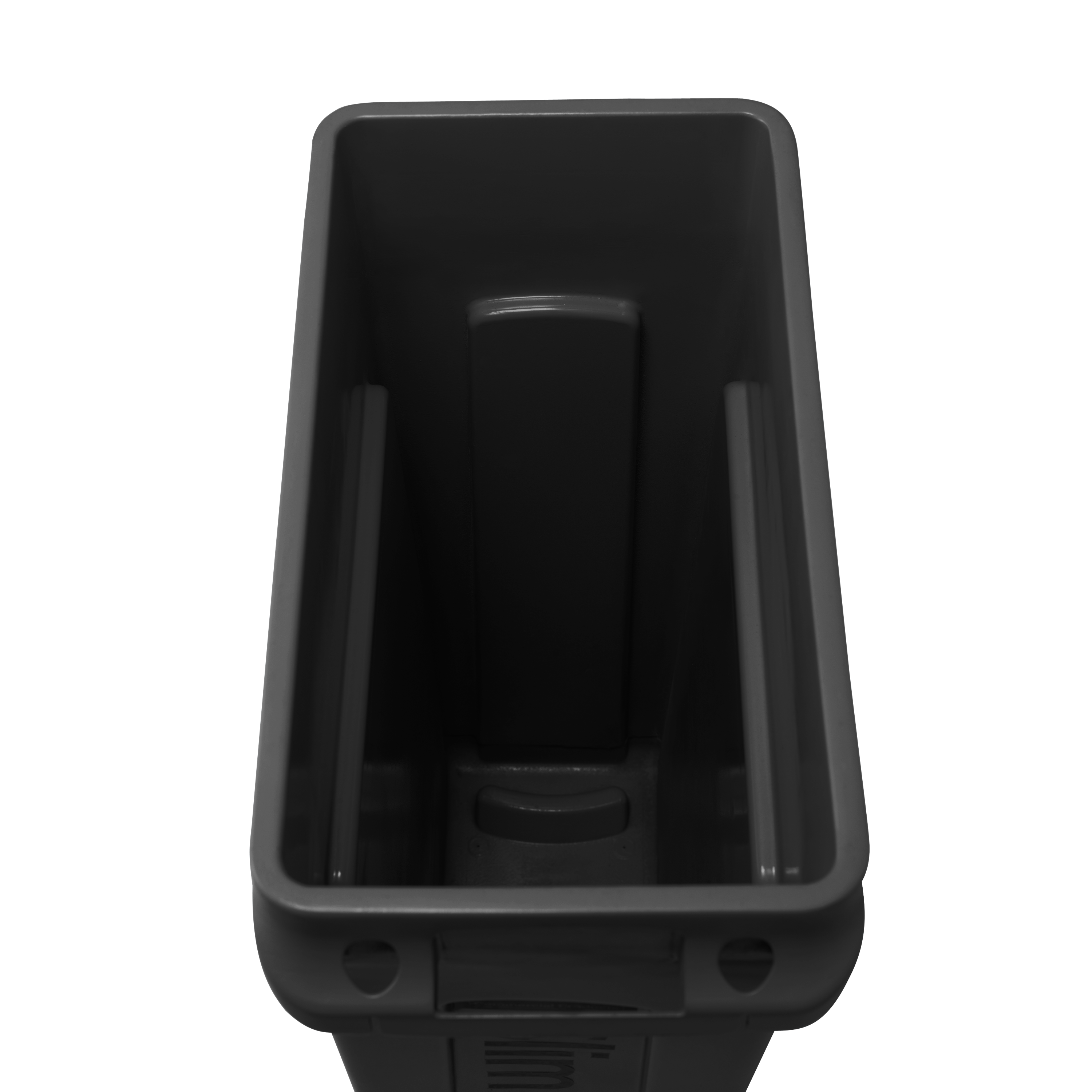 乐柏美商务用品带通风管道的Slim Jim™垃圾桶专为简化废弃物管理流程、减轻员工负担而设计。采用高品质商用级材料制造，配备4个通风管道，相比传统直壁式垃圾桶，垃圾袋取出省力高达80%。