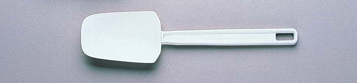 乐柏美商务用品抹刀兼具传统平头刮片与勺形铲头，轻松应对刮取、舀取及涂抹需求。