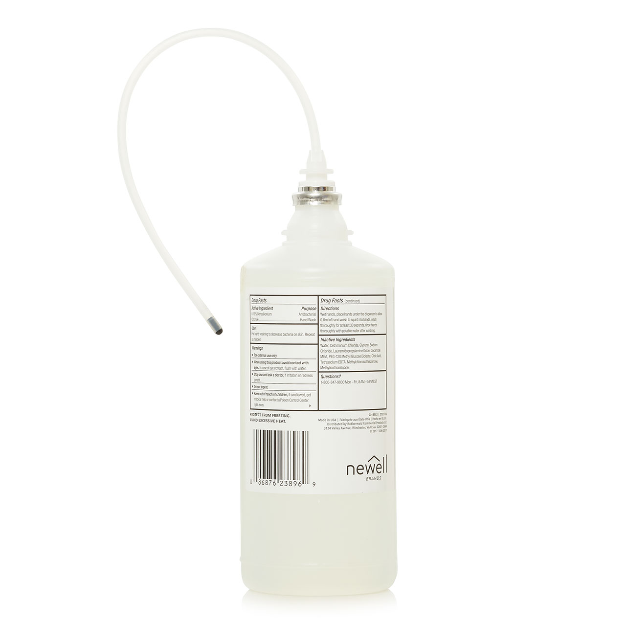 OneShot® 抗菌化妆水洗手液补充装用于 OneShot® 化妆水分配器。