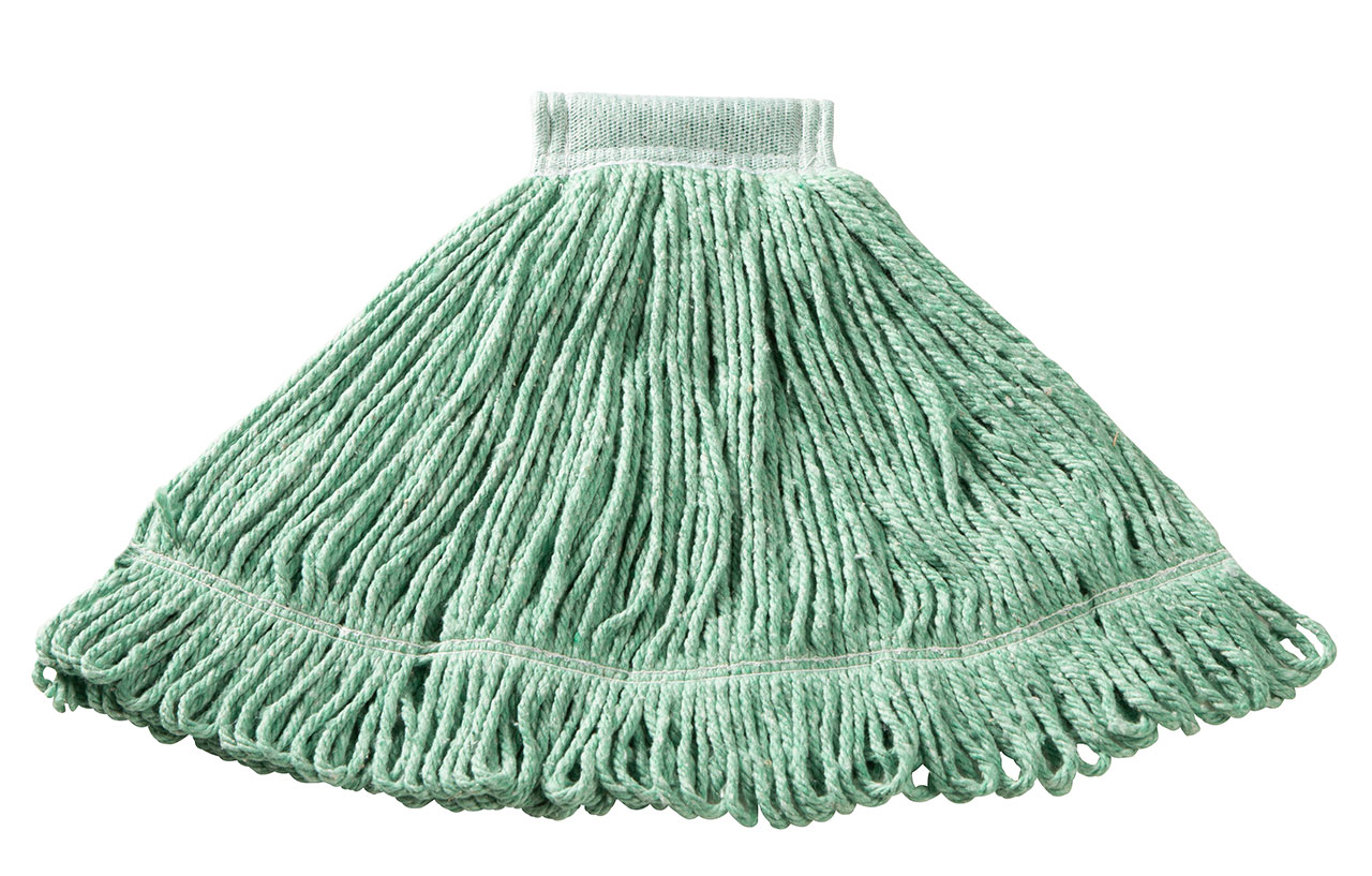 Super Stitch™混纺纤维拖布，产品性能与使用寿命均优于传统齐尾拖布，耐用性提升两倍。