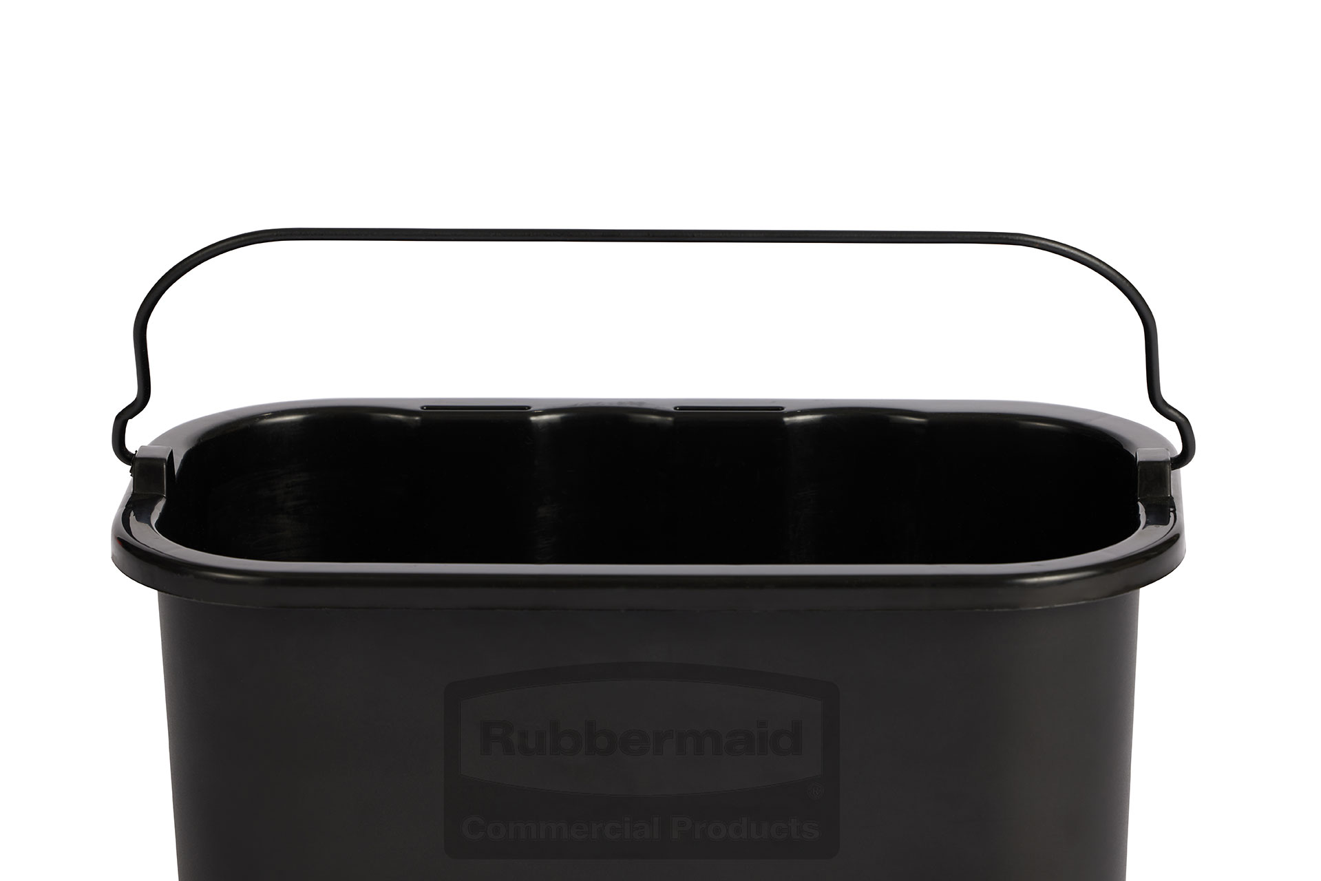 乐柏美商务用品9.5L耐用小桶，专为狭窄空间快速清洁设计。