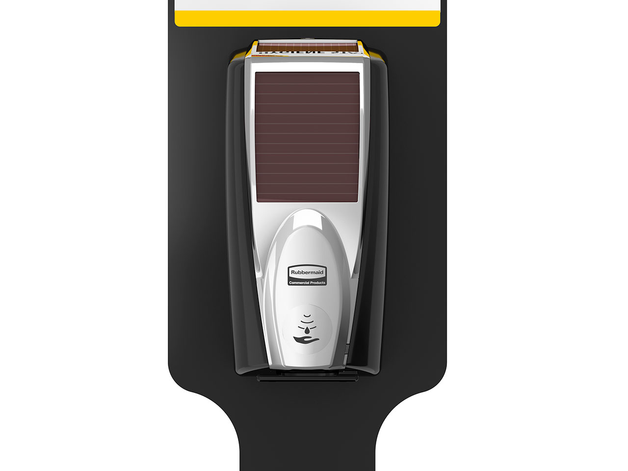 全金属支架搭配加重底座，可独立放置AutoFoam™给皂机或配备LumeCel™技术的AutoFoam™给皂机，在任何场所实现规范手部清洁。