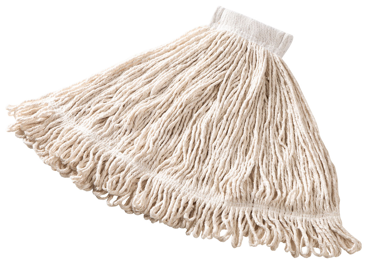 Super Stitch™混纺纤维拖布，产品性能与使用寿命均优于传统齐尾拖布，耐用性提升两倍。