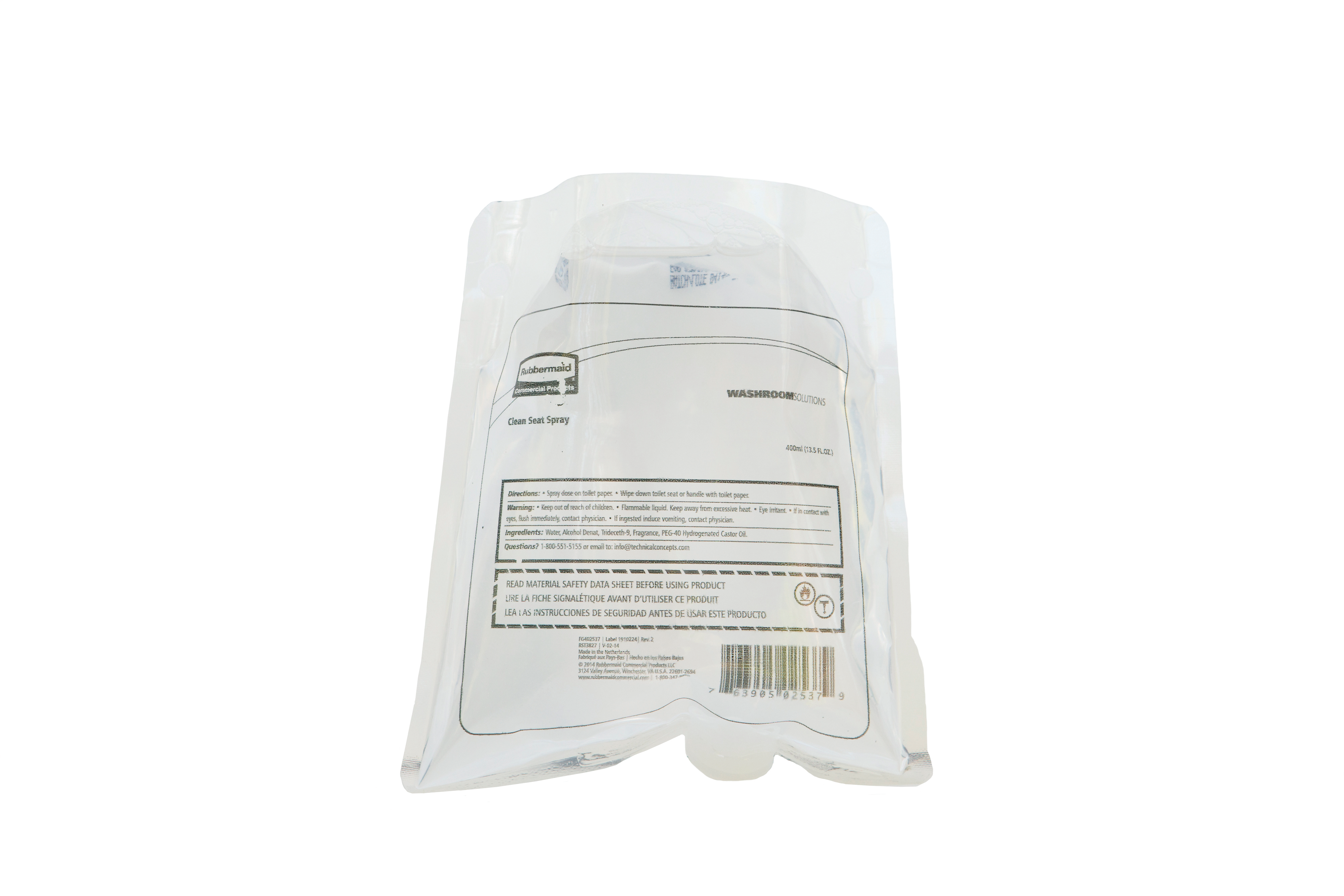 Clean Seat Spray Refill 是一种表面清洁剂，可以使用 Clean Seat 喷雾分配器安装在任何地方。放置在洗手间中，有助于去除各种表面的污垢和污垢，从马桶座圈到婴儿换尿布台。