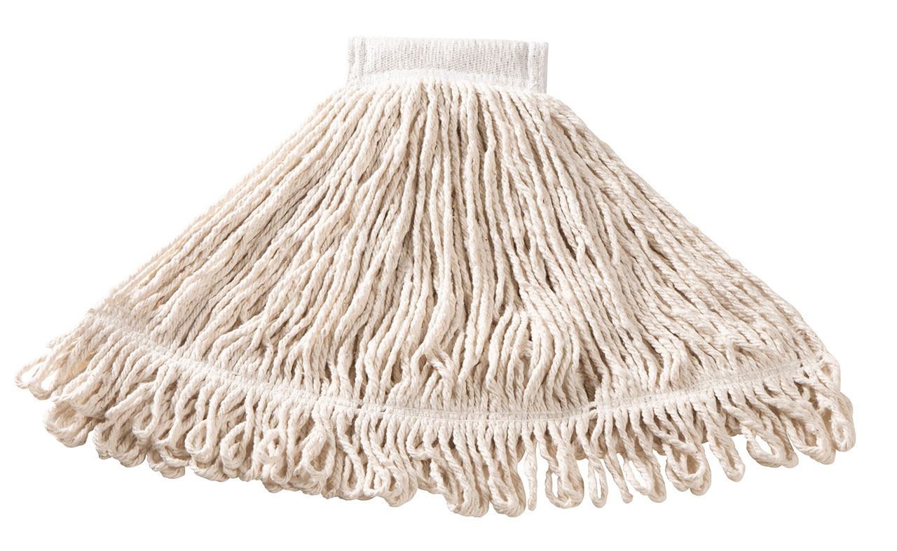 Super Stitch™混纺纤维拖布，产品性能与使用寿命均优于传统齐尾拖布，耐用性提升两倍。