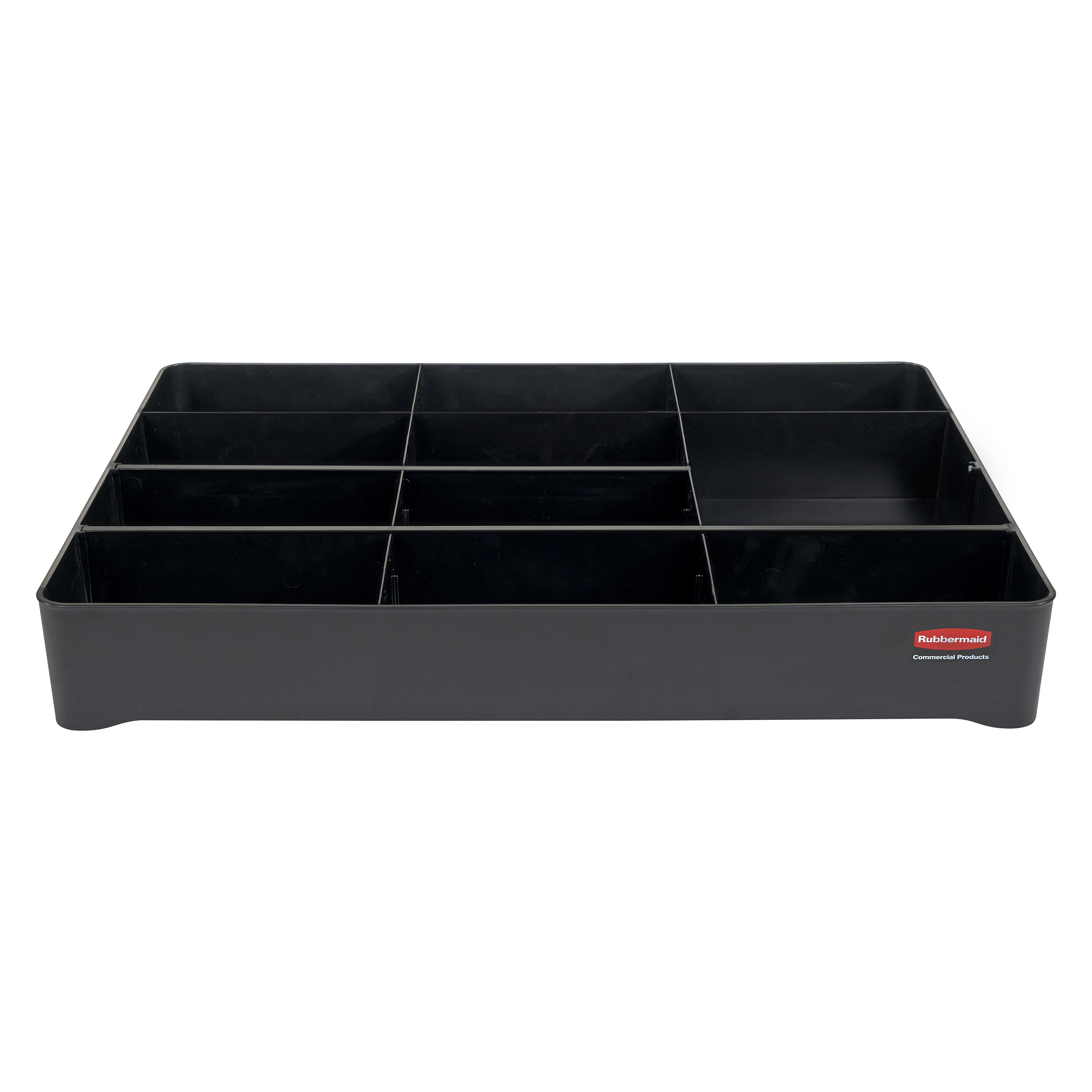 这款分隔栏专为客房服务推车设计，通过灵活的分区结构，可轻松配置多达11个独立储物空间，有序收纳清洁工具与配件。