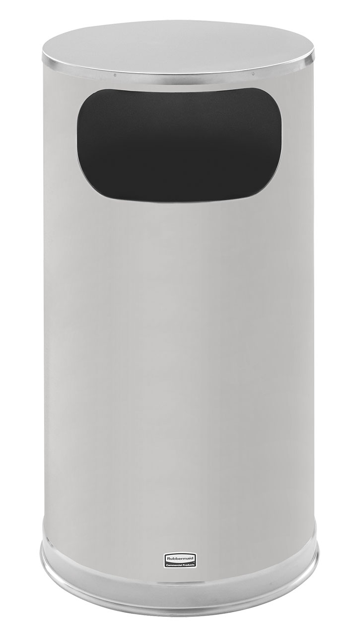 Metallic Series金属系列FGSO16室内垃圾桶（45L）设计简约流畅，与高档室内环境和谐相融。