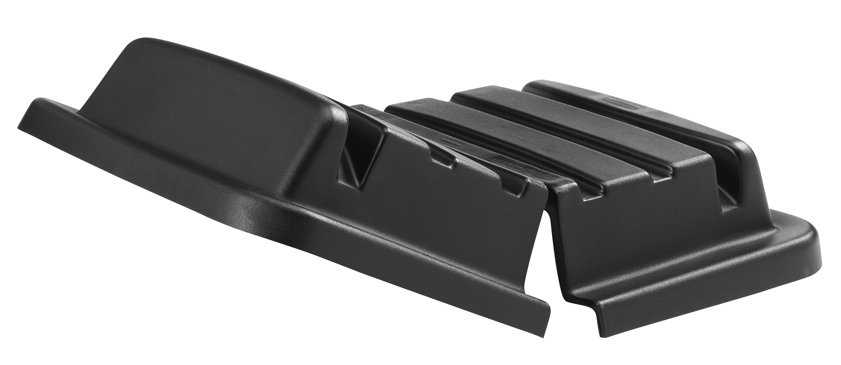 乐柏美商务用品400L和450L方形斗车翻盖式车盖，黑色
