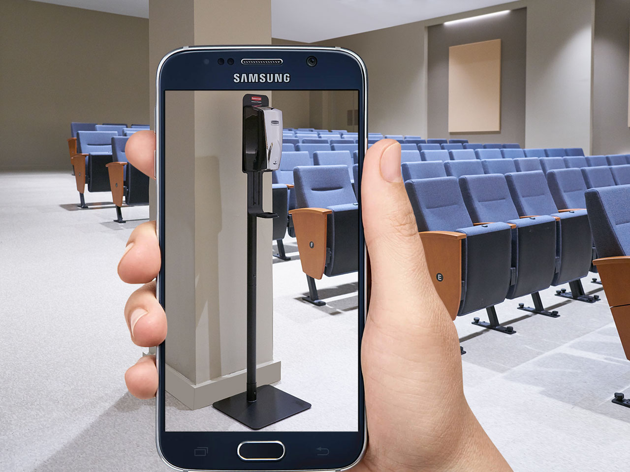 Standard Floor Stand in AR View