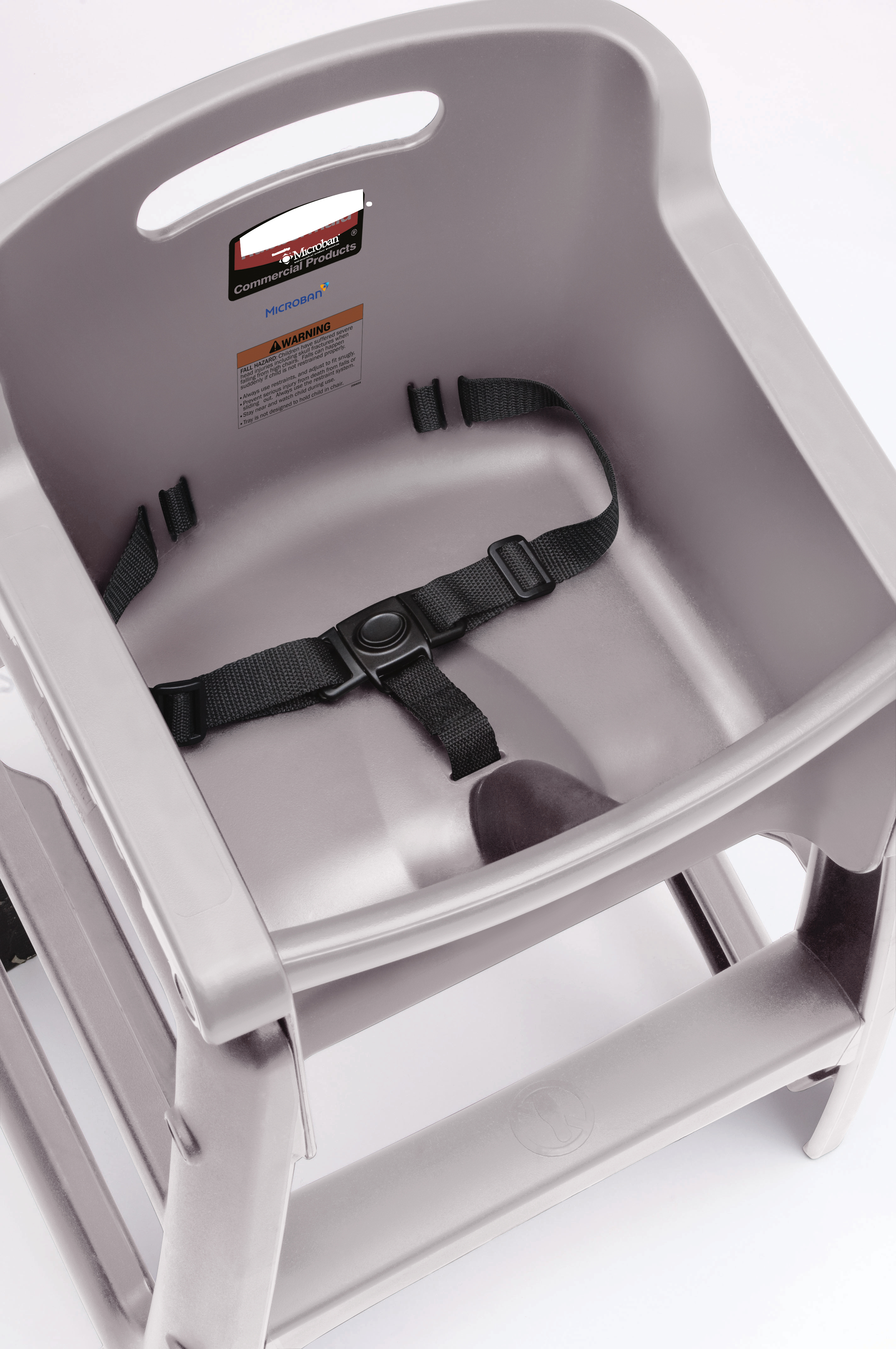 Sturdy Chair™儿童座椅将安全与清洁作为服务幼龄顾客的首要考量。采用Microban抗菌技术，全面抑制细菌滋生，避免异味与污渍产生，符合FDA标准。