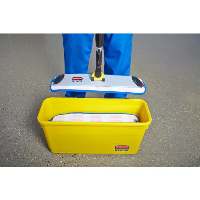HYGEN™ 微纤拖布浸泡桶 | Rubbermaid 商用产品