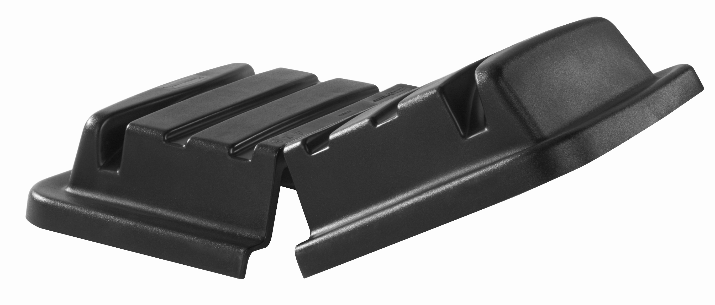 乐柏美商务用品400L和450L方形斗车翻盖式车盖，黑色
