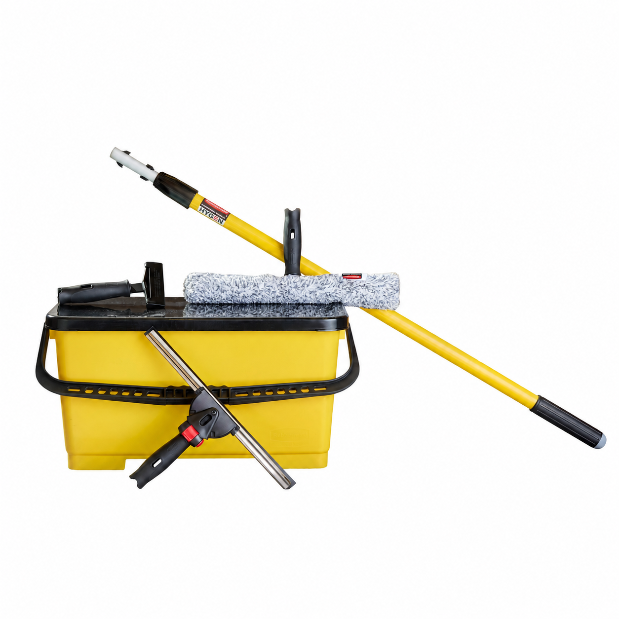 The 6-Piece Glass Cleaning Starter Window Cleaning Kit includes everything professionals need for a flawless, efficient clean.