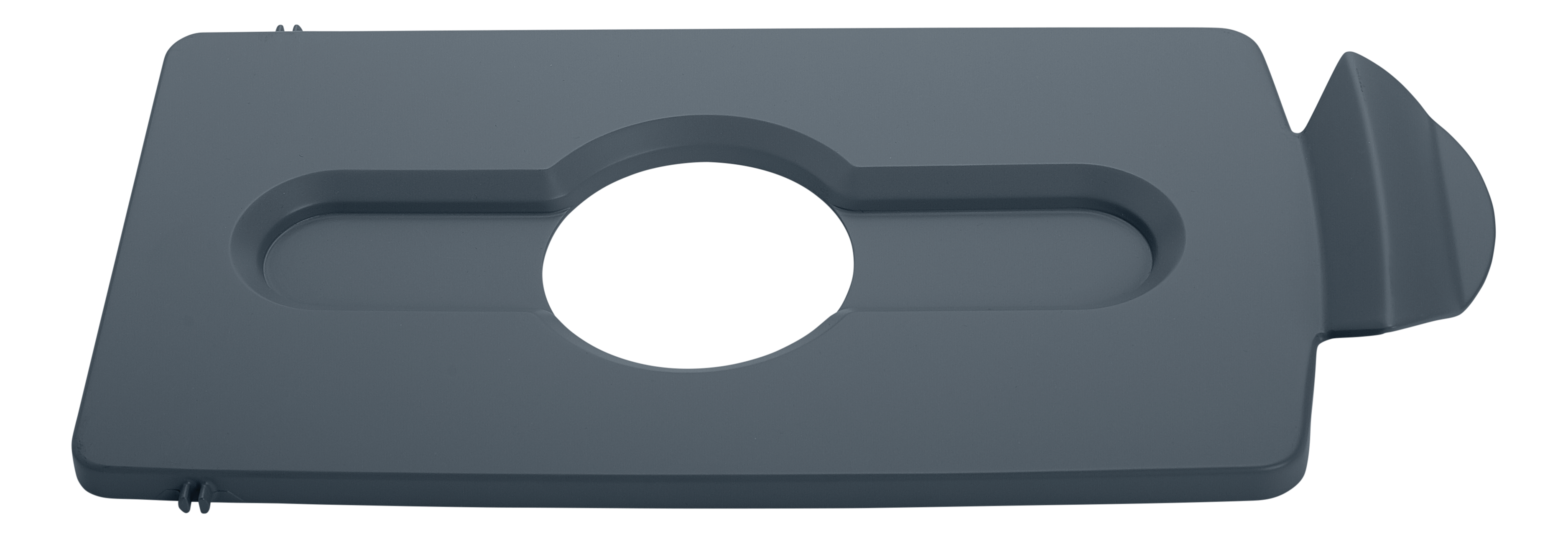 乐柏美商务用品Slim Jim™分类回收站兼具前台美观设计与后台高效功能，是现代化废弃物回收管理场所的理想选择。