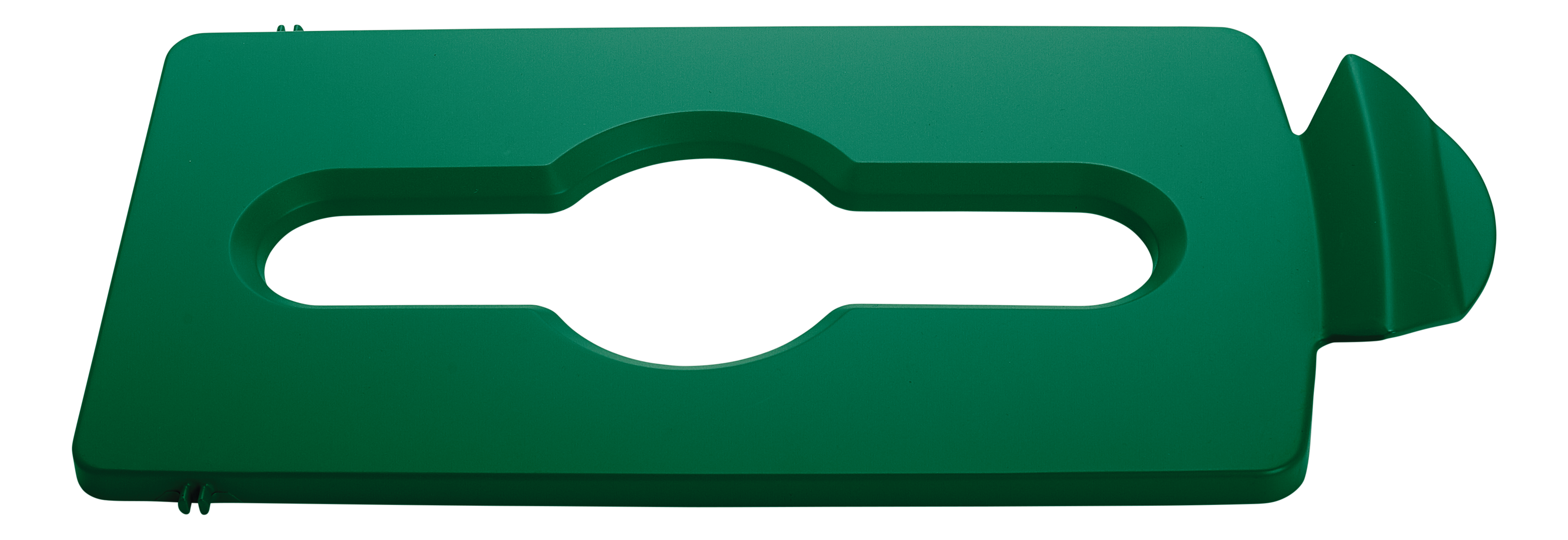 乐柏美商务用品Slim Jim™分类回收站兼具前台美观设计与后台高效功能，是现代化废弃物回收管理场所的理想选择。
