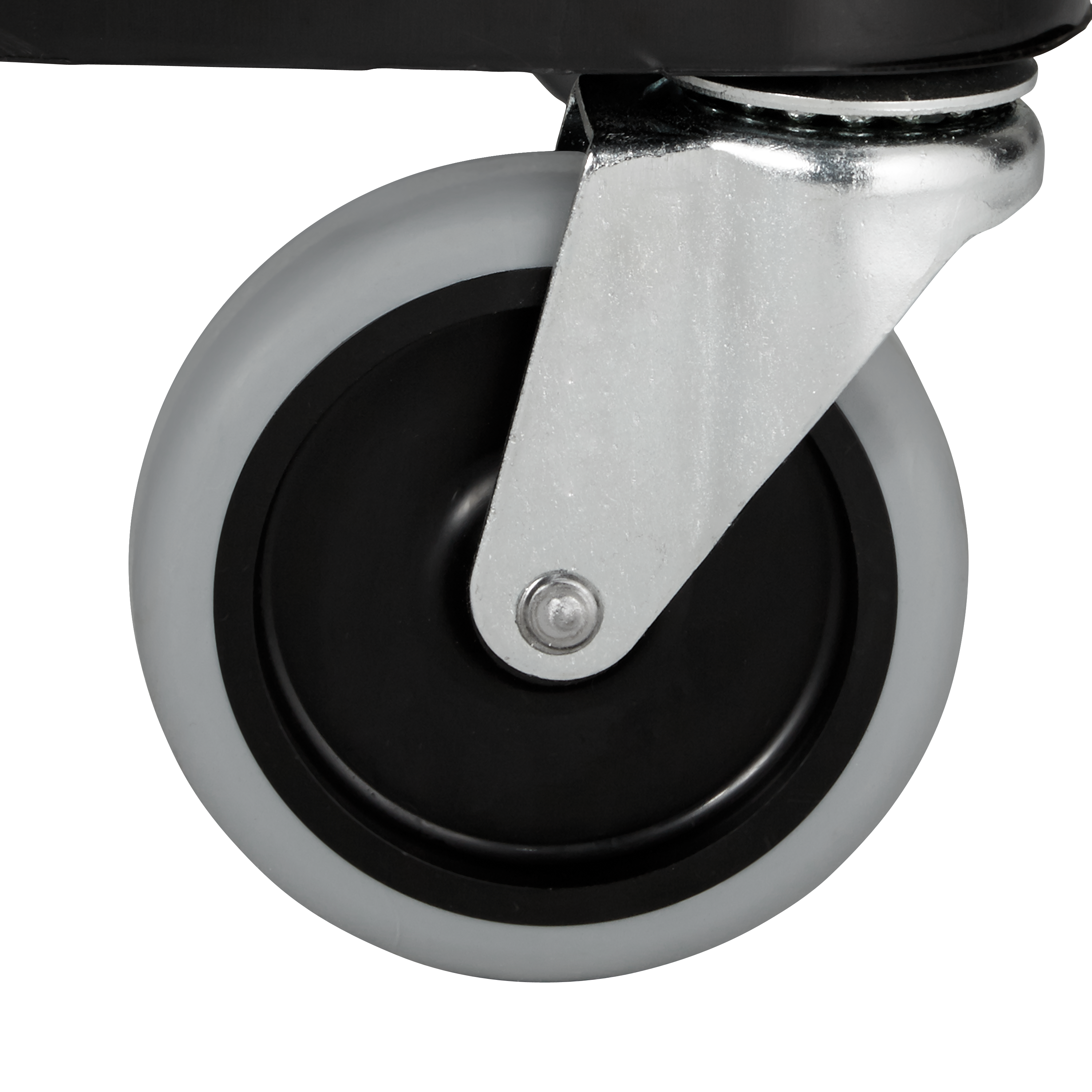 乐柏美商务用品FG409500BLA型XTRA设备推车，三层层板，带可锁门、滑动抽屉、隔板与背板，黑色。承重136.07 kg。