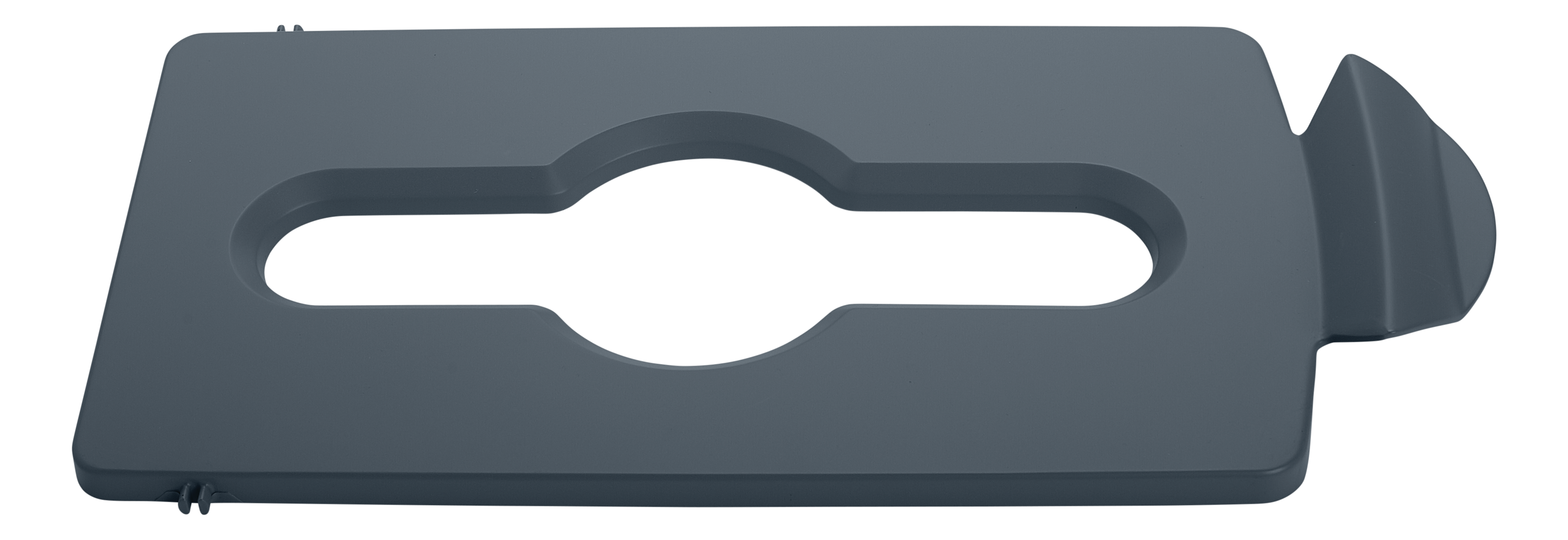 乐柏美商务用品Slim Jim™分类回收站兼具前台美观设计与后台高效功能，是现代化废弃物回收管理场所的理想选择。