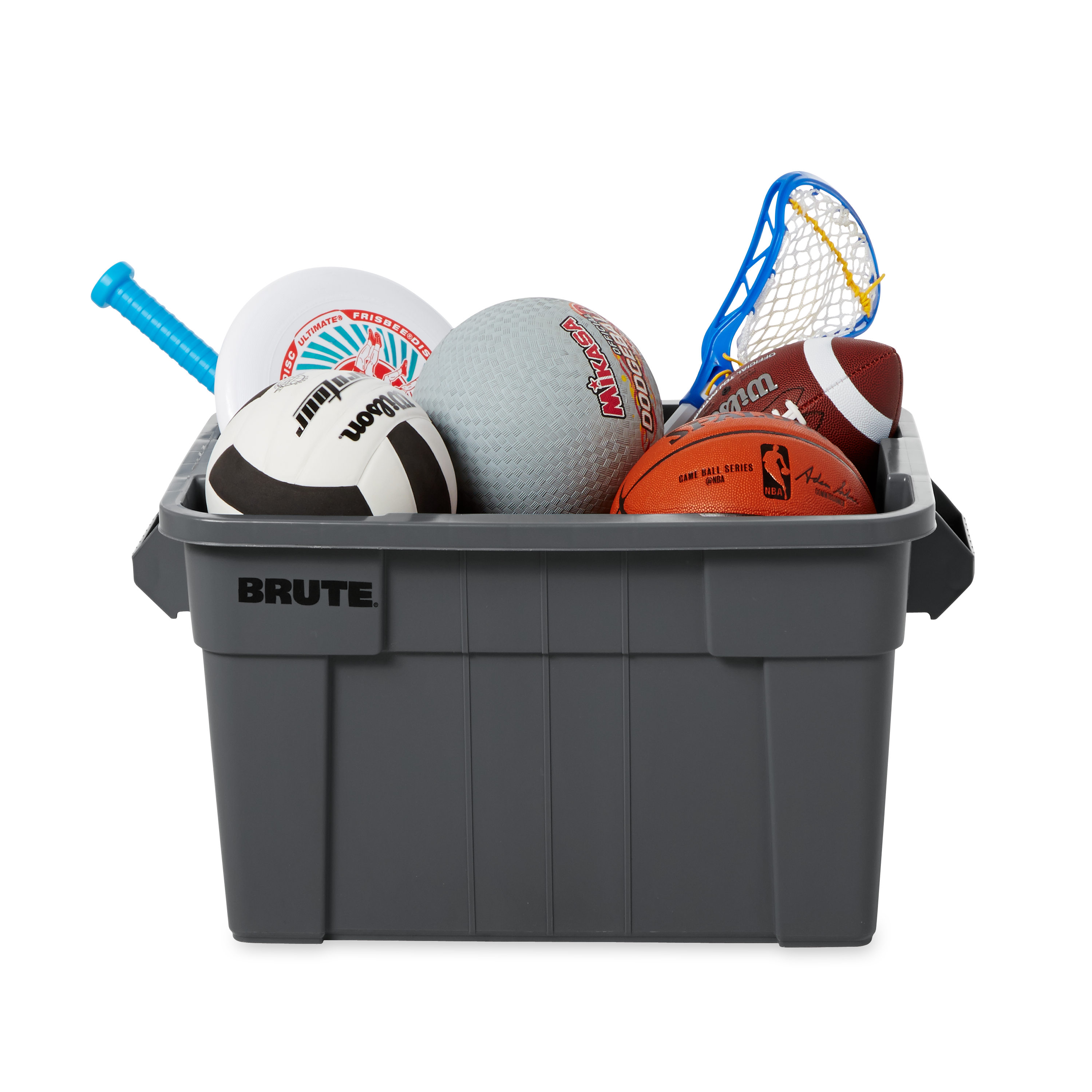 BRUTE连盖搬运箱是一款重型储存容器，尤其适用于餐饮服务行业。这些塑料食品储存容器通过 NSF 认证，可用于食品处理与加工场景。

