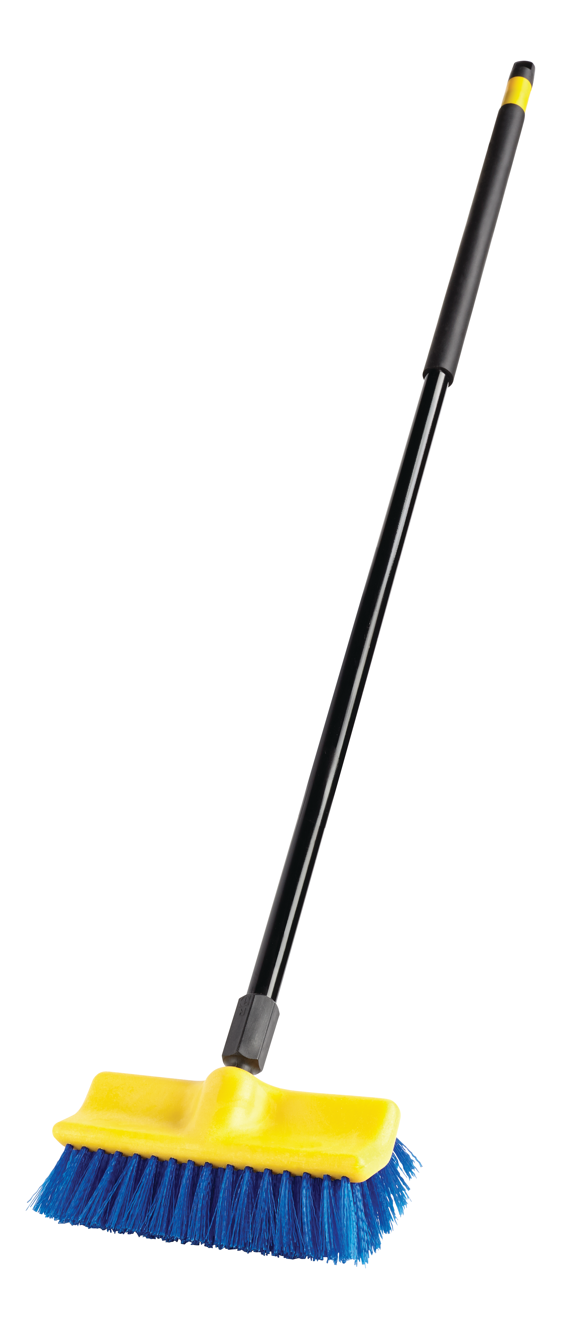 乐柏美商务用品地板硬毛刷采用抗污型聚丙烯刷毛，设计为两种高度。