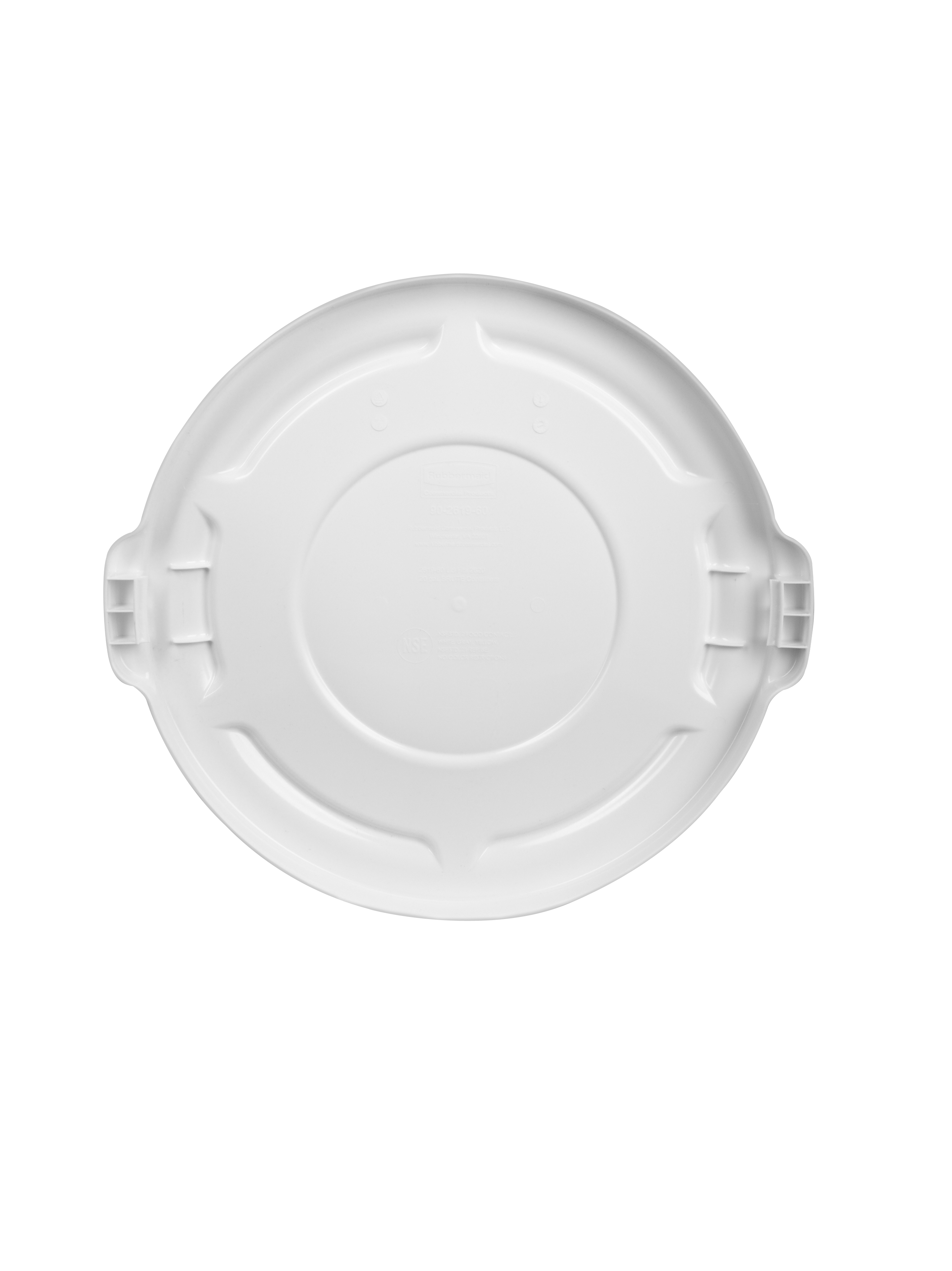 乐柏美商务用品BRUTE™自排水桶盖配有自排水凹槽，可减少积水聚集。