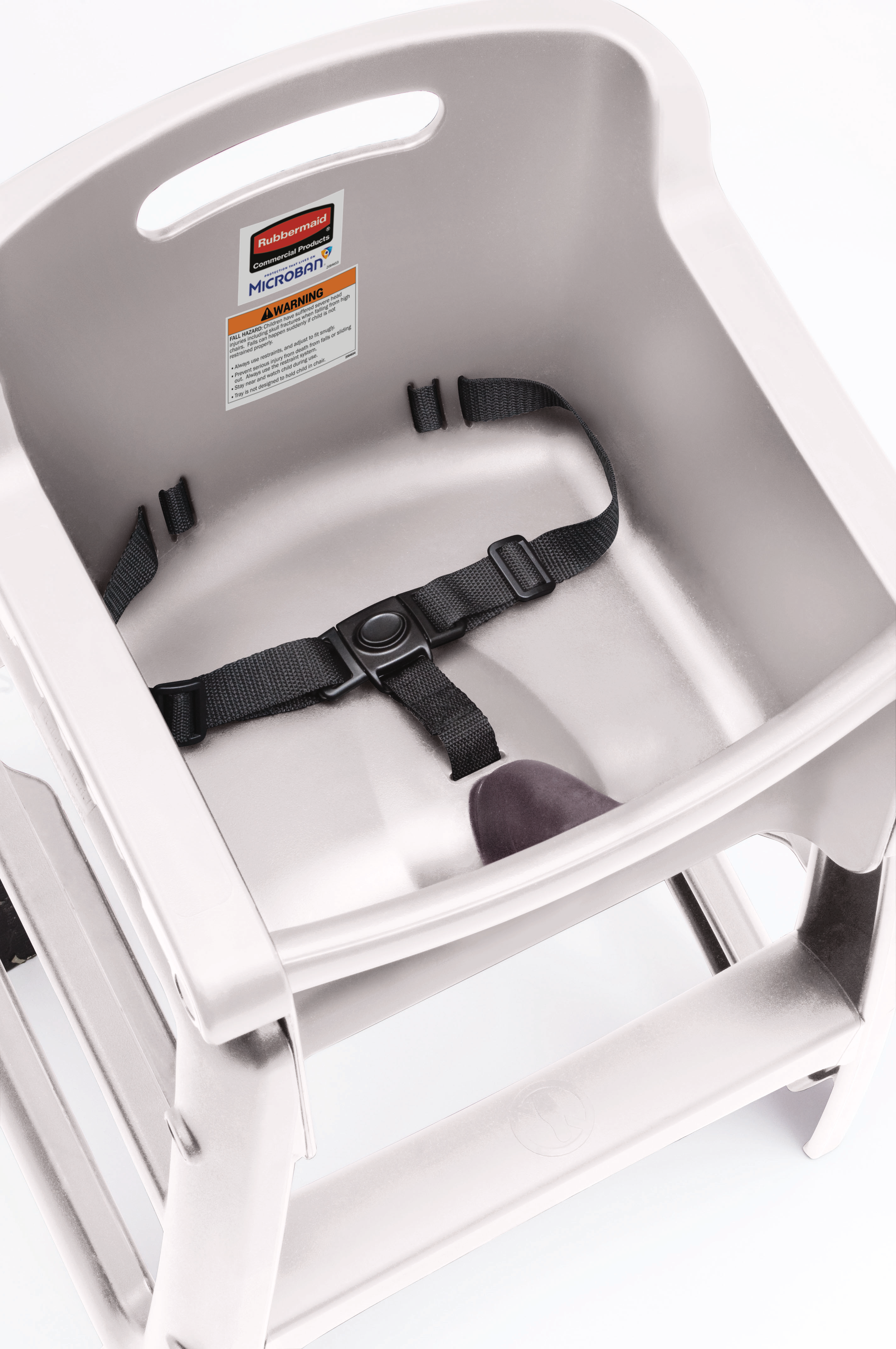 Sturdy Chair™儿童座椅将安全与清洁作为服务幼龄顾客的首要考量。采用Microban抗菌技术，全面抑制细菌滋生，避免异味与污渍产生，符合FDA标准。