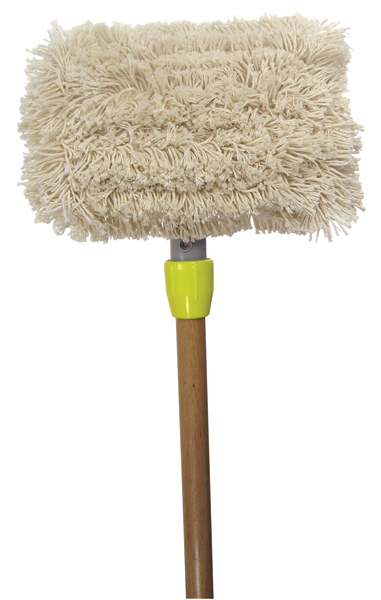 这款墙面清洗工具组合配备铝制手柄及可旋转接头，操作平稳顺滑。其棱纹设计的刷头，可与侧压式或下压式拖布压干器配合，清洁棉刷可轻松拆下清洗，是商业应用的理想之选。