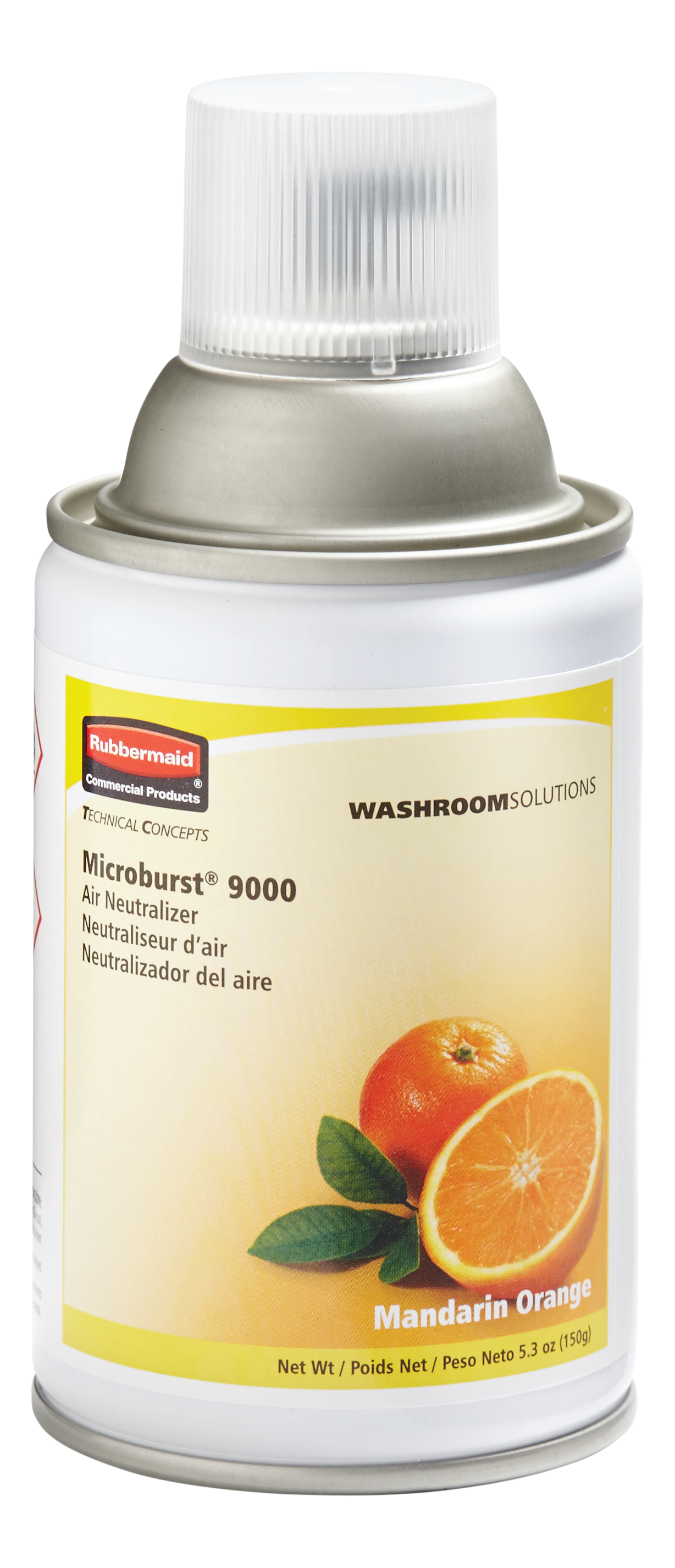 Microburst® 9000 补充装具有高品质、清新的香味，可持续 9000 次喷雾或长达 180 天。