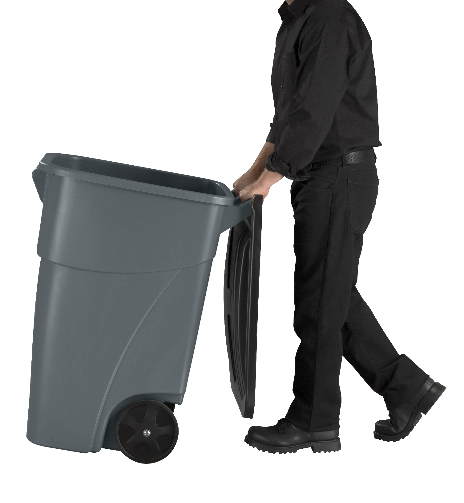 移动轻松，可高效应对物料搬运、普通垃圾及大容量废弃物的收集需求。